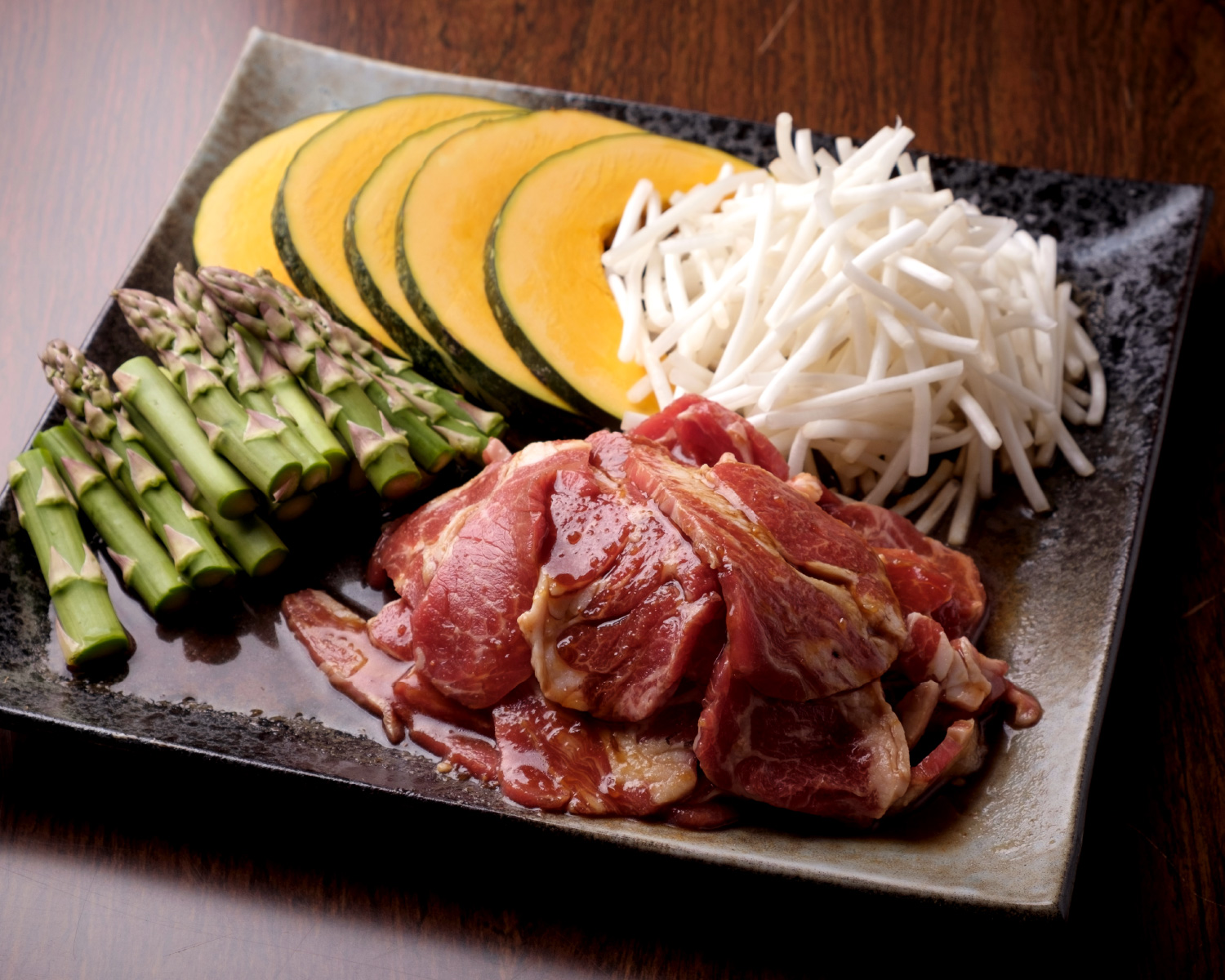 ラム 肩ロースジンギスカン500g：3